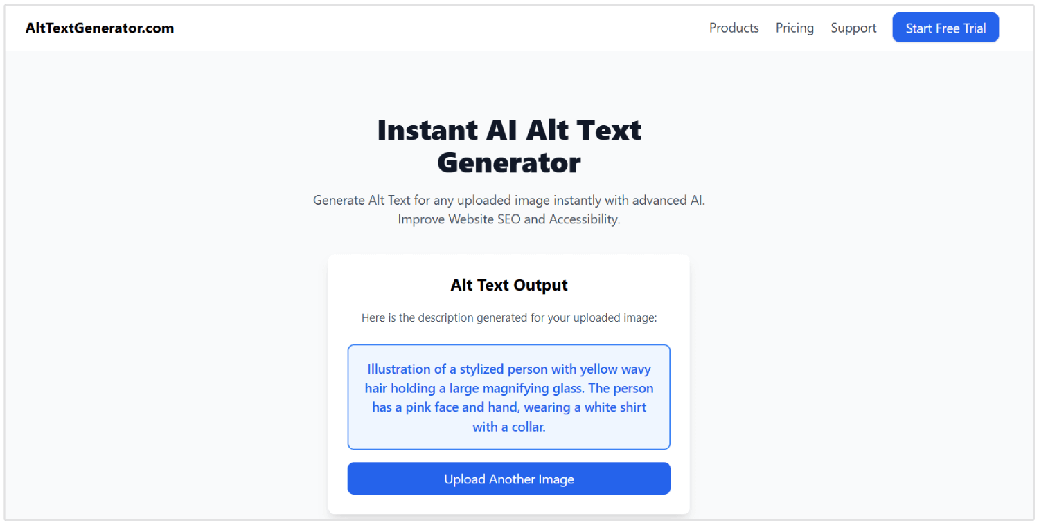 AltTextGenerator tool